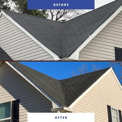 Another successful roofing job is in the books! Gray Line Roofing just wrapped up a project at 2712 Lake Ridge Ct, Chesapeake VA