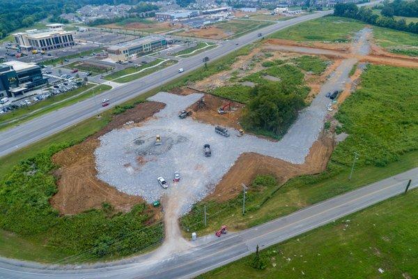 New site work, Murfreesboro TN