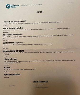 Canine Sports Medicine & Mobility