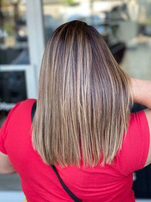 Highlights and capilar botox