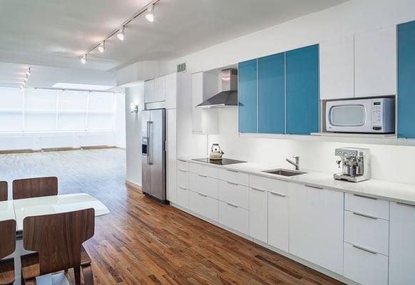 Kitchen at the Highlight Studios