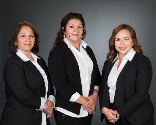 From left to right- Maria, Adriana and Cristina.