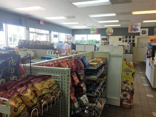 Decent selection of snacks