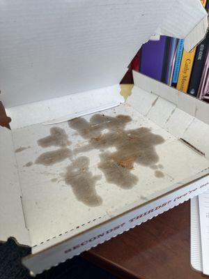 This was a gluten free pepperoni pizza. But then I ate it.