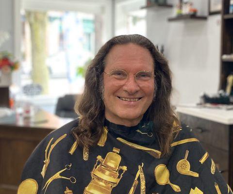 Gentleman's Barbershop before and after haircut And inexpensive!