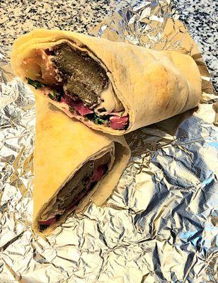 Falafel Wrap.