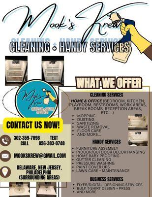 Mook's Krew Cleaning and Handy Services