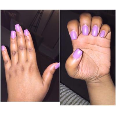 The pic makes the color look bright but the matte finish calms the color down.