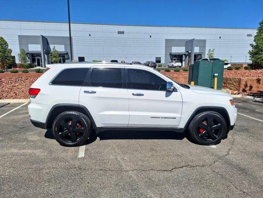 These were chrome rims