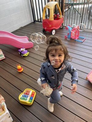 Bubbles are the best!