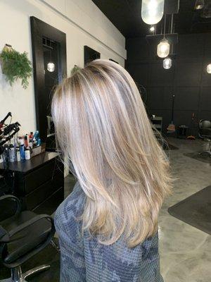 Blonde balayage