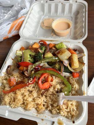 Vegetable Hibachi