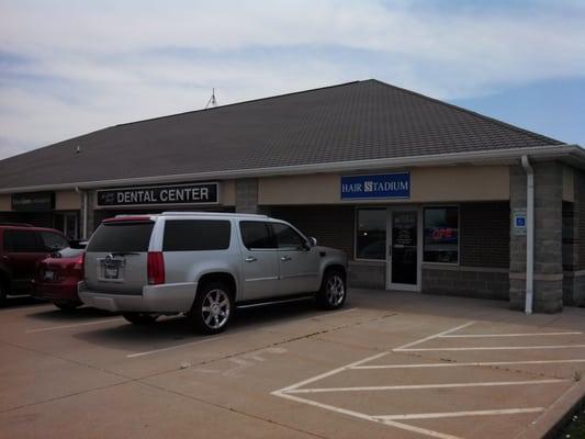 Storefront of Hair Stadium