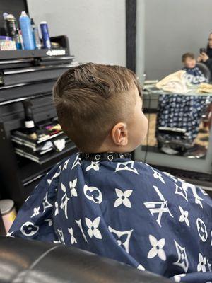 Toddler haircut