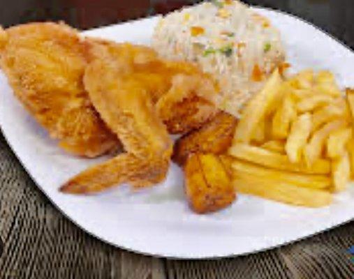 Broasted chicken COMO EN SANTA CRUZ