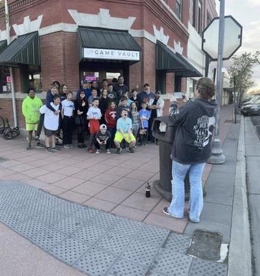 Thanks for coming out to the pokemon league everyone!!