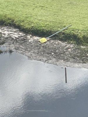 Mysterious sign shows up