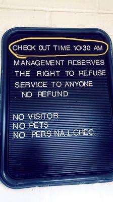 False advertisement. Online it says 11:00AM but they kick you out even before 10:30AM