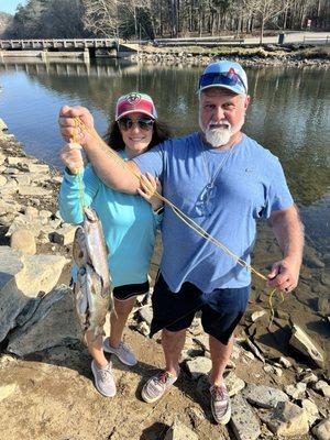 Broken Bow Trout Guide