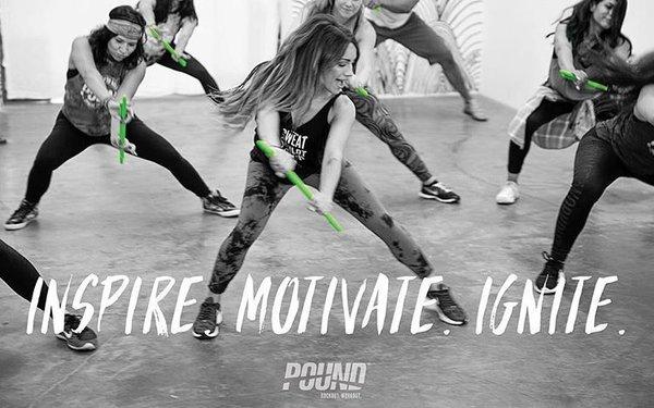 POUND with Chris. Sunday's at 10:00am