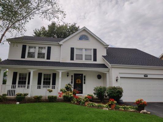 New roof, gutters, shutters, and lights!