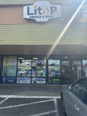 Lit up smoke and more