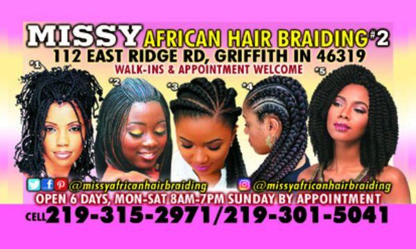 All types of braiding styles lemonade braid, Ghana braid Fulani braids, tribe braids, kinky twist, faux locs, crochet braids and much more.