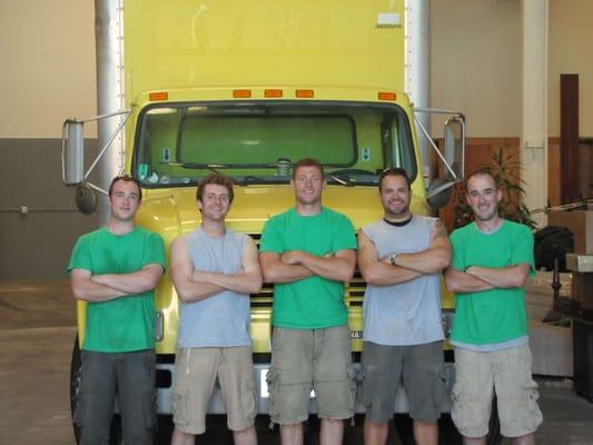 You're in safe hands with our crew! They have years of moving experience and are 100% Irish and with the accents to prove it!