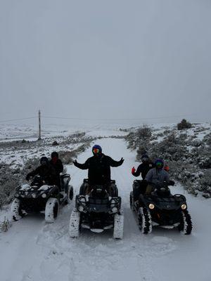 My group on the ATVs!!