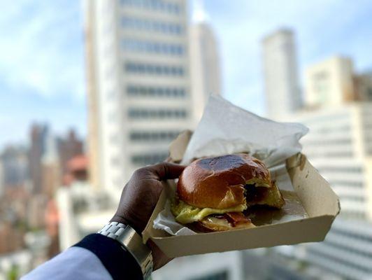 Bacon egg and cheese