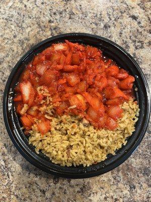 L32. Hot and Spicy Chicken Lunch