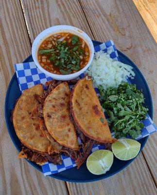 Birria tacos