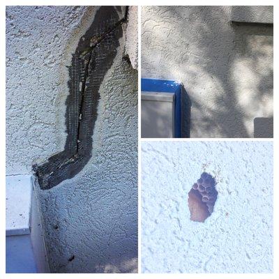 Dryvit repair, stucco repair