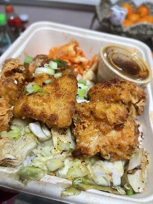 Spicy Teriyaki Cauliflower Plate