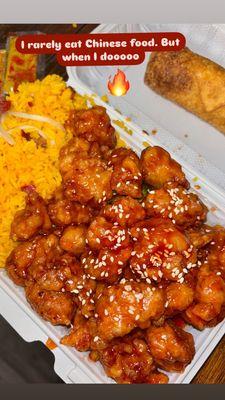 Sesame chicken