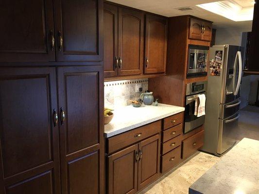 Cabinets and Tile installed by AV Counters and Cabinets