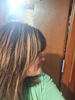 Perfect for my intentions of growing out my grey hair. This way, it's not so noticeable as it grows out.