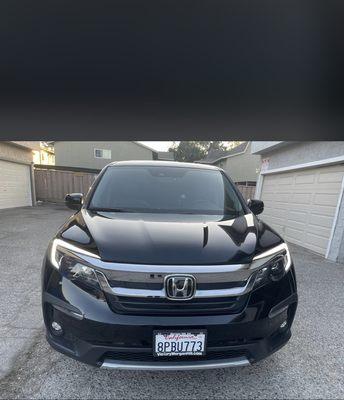 2019 Honda Pilot with 7 seats available for Rentals and a cheap cost call at 6693079044