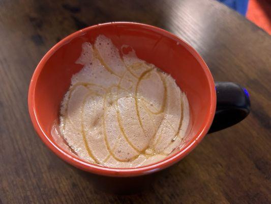 Salted caramel late.