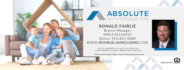 Ronald Fairlie - Absolute Home Mortgage