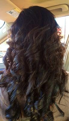 Haircut and style by the one and only Kim