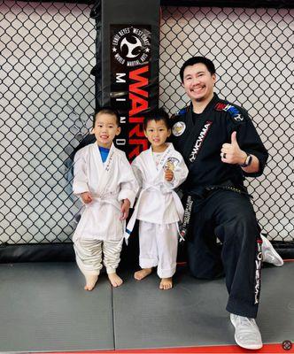 lil Dragons starting their journey!