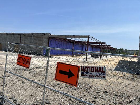 Construction progress so far