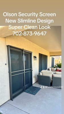 New Slimline Security Screens