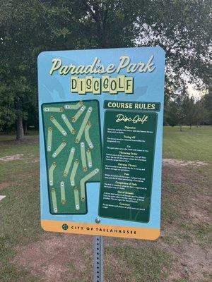 Paradise Park Disc Golf Course