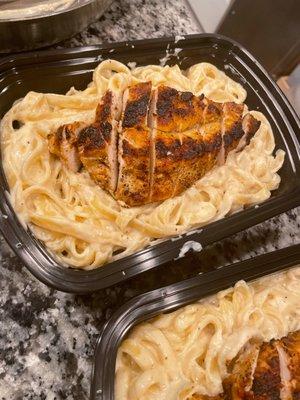 Blackened chicken pasta