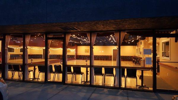 Wide open dance floor :)