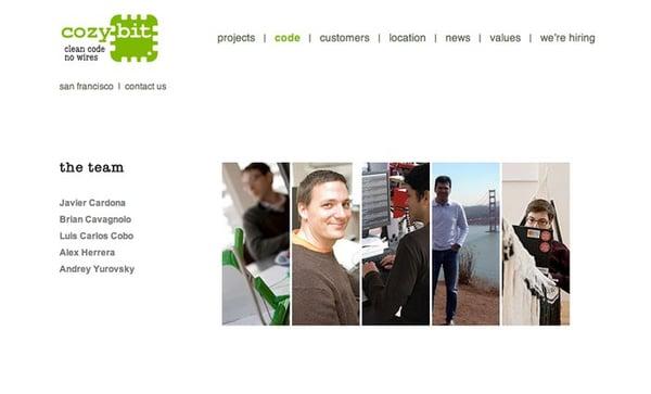 Veronica Van Gogh Web Design