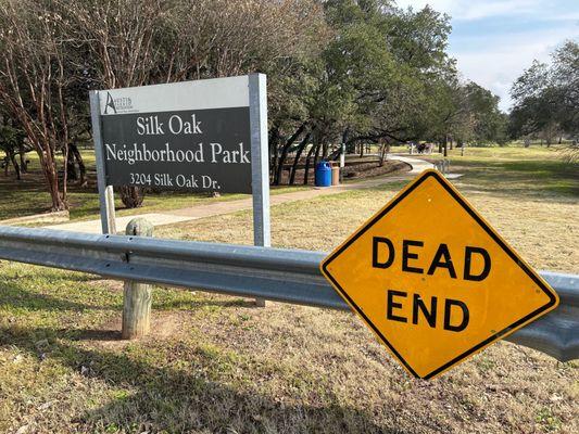 One of the parks entrances