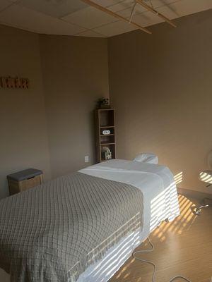 feel the warmth of the sun's rays while getting a massage. It will feel as if you haven't left your bed at home.